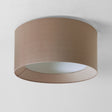 Bevel Round 600, Oyster Fabric