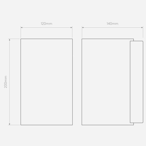 Cyl 200 technical drawing