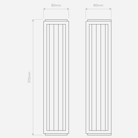 Boston 370 technical drawing