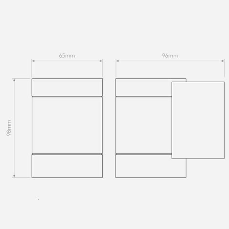 Dartmouth Single technical drawing