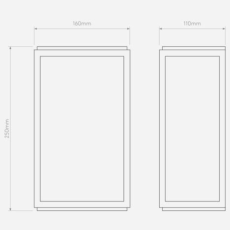 Homefield Sensor technical drawing