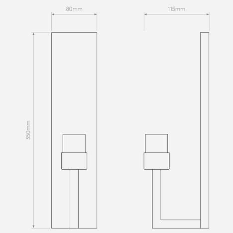 Riva 350 technical drawing