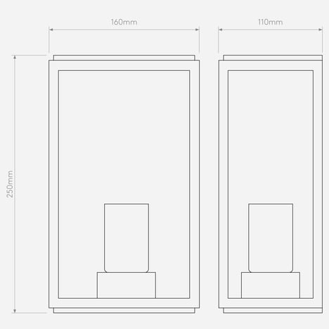 Homefield 160 technical drawing