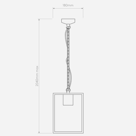 Homefield Pendant 240 5