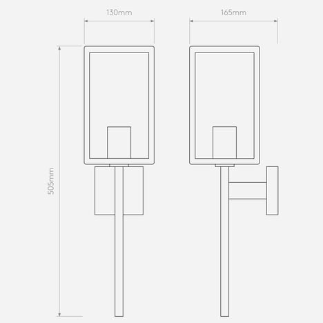 Coach 130 technical drawing