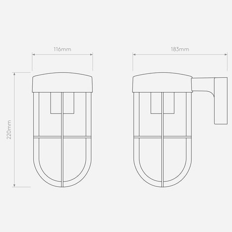 Cabin Wall technical drawing