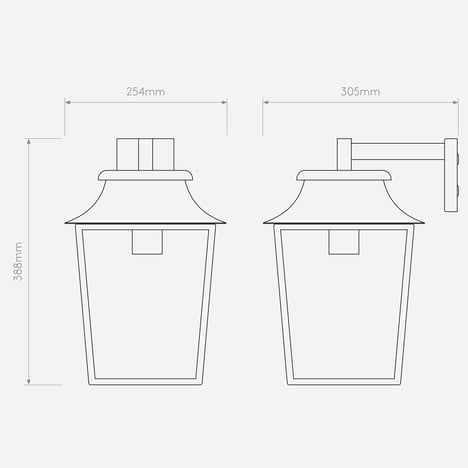 Richmond Wall Lantern 254 2