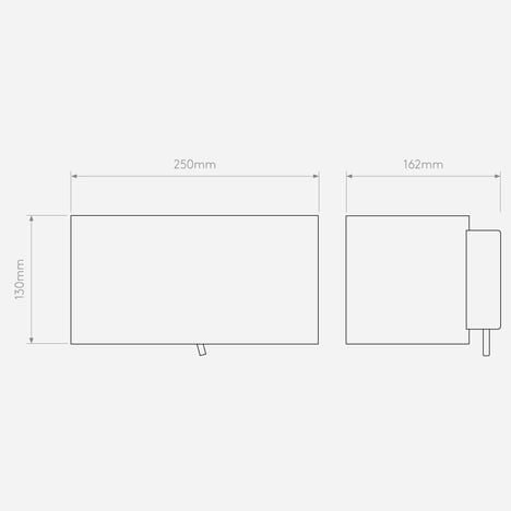 Tokyo 250 switched technical drawing