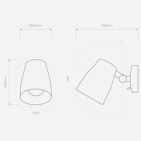 Atelier Wall technical drawing