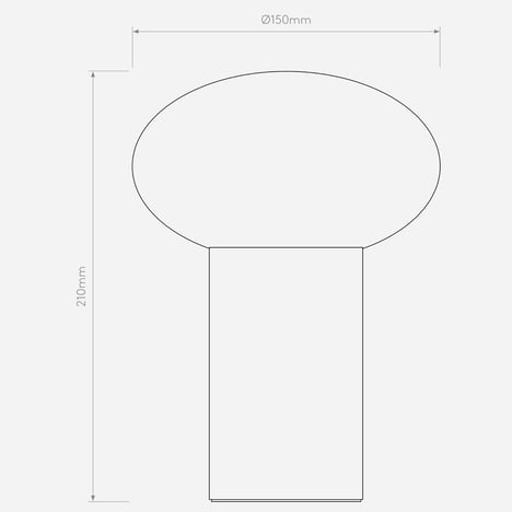 Zeppo Portable technical drawing
