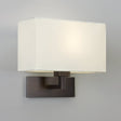 Rectangle 285, White Fabric